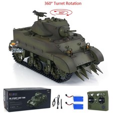 1/16 RTR RC Tank US M5A1