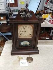 SESSIONS  MINI PILLAR & SCROLL CLOCK