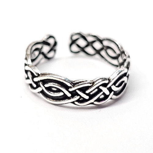 Toe ring celtic knot - celtic, 925
