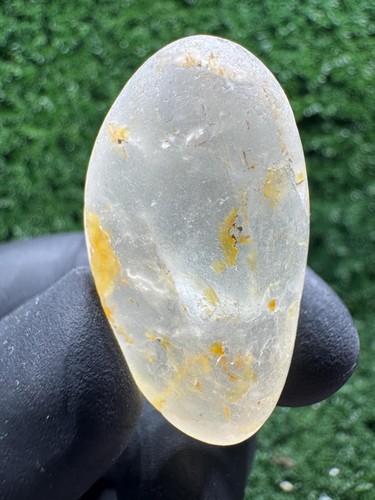 Naturally tumbled topaz not - tumbled, topaz!