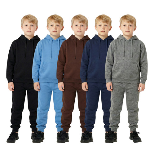 Kids boys plain tracksuit - kids,