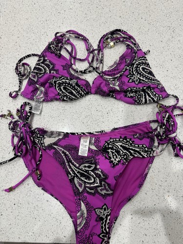 Lovely colourful string bikini