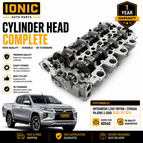 Cylinder head complete - cylinder,