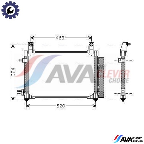 Condenser air conditioning - air,