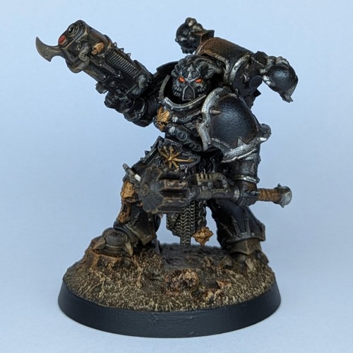 Chaos space marines - space, black