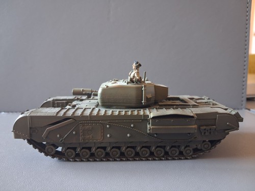 28mm painted plastic churchill - painted,