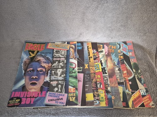 Vintage eagle comic - lot, 1982