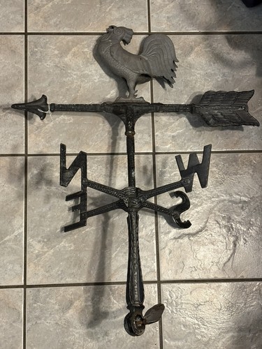 Vintage rooster weathervane - vintage,