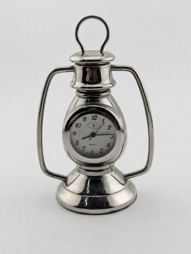 Miniature silver tone oil - miniature,