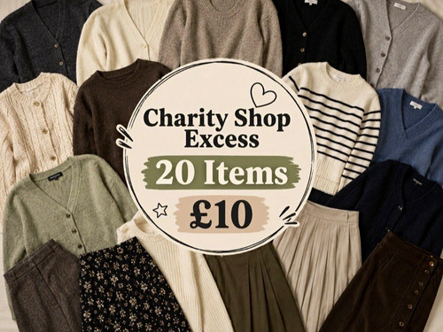 Charity shop excess - charity,