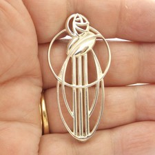 BROOCH sterling silver by