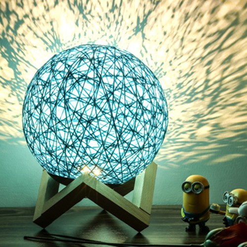 Star projection table lamp - ,