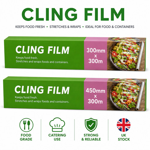 Kitchen clear cling film wrap - cling,