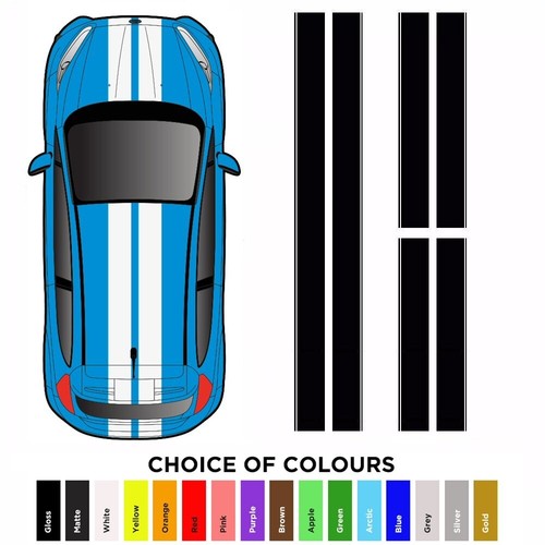 Full vinyl stripes for ford - for,