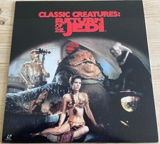STAR WARS CLASSIC CREATURES: RETURN OF THE JEDI. LASER DISC. JAPANESE IMPORT