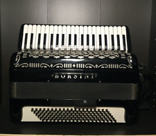 Borsini Accordion 120 Bass 7 Register Italian Black Ready to Play