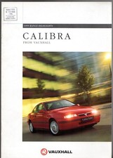 Vauxhall Calibra 1994-95 UK