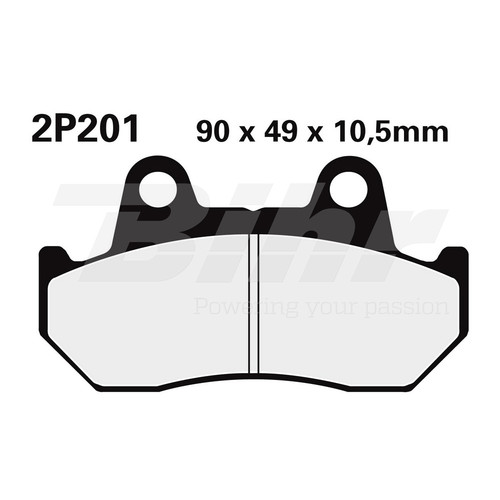 Nissin 2p201ns pair front - pair,
