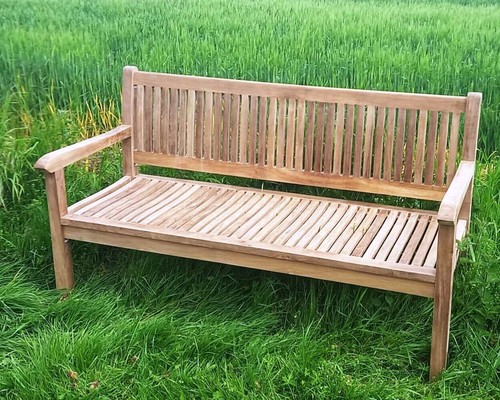 Dunwich 5ft teak bench - teak,