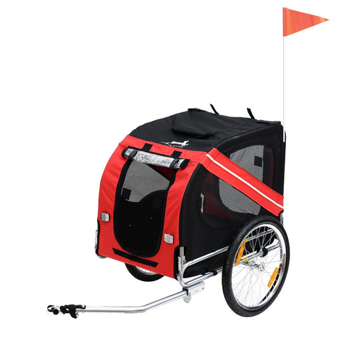 Bicycle pet trailer steel - pet,