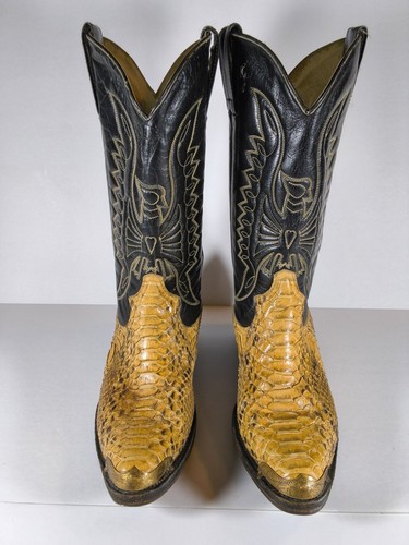 Tony lama python snakeskin - lama,
