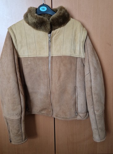 Real suede shearling jacket - real, &