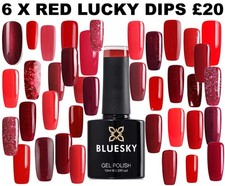 BLUESKY GEL NAIL POLISH RED