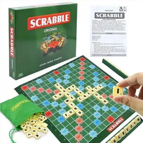 New sealed original scrabble - original,