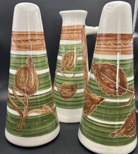 Dragon pottery salt pepper - salt, &
