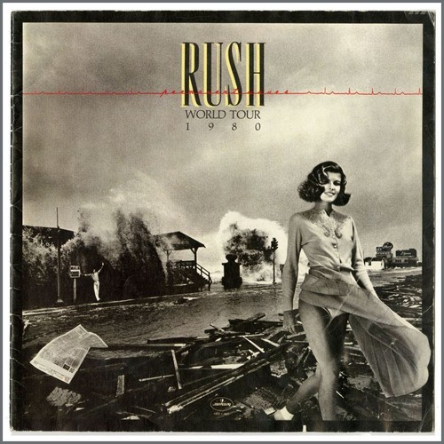 Rush concert programmes - rush,