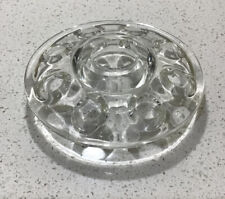 Small Clear Glass Flower Frog