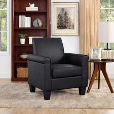 Leisure Faux Leather Accent