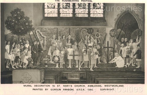 Vintage photograph mural - vintage, st