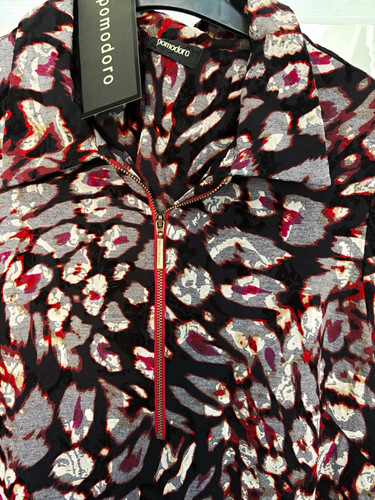 Pomodoro red leopard - red,