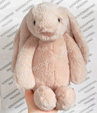 JELLYCAT RETIRED ORIGINAL BASHFUL BLUSH PINK BUNNY PLUSH CUDDLY TOY LARGE 31 CM