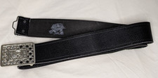 Traditional Scottish Highland Kilt Thistle Belt & Buckle Dress Outfit Accessory