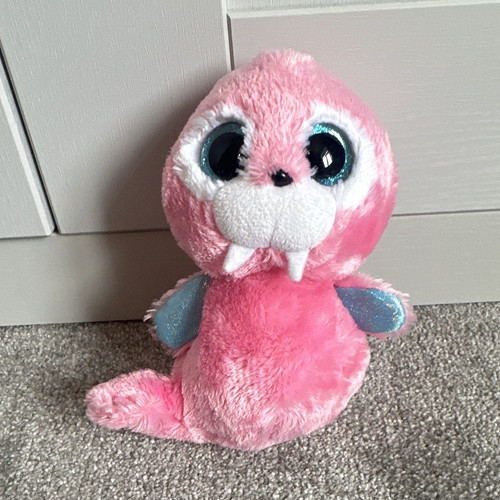 Tusk beanie boo pink walrus - ty,
