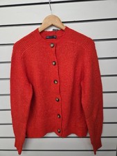 M&S LADIES RIBBED BUTTON