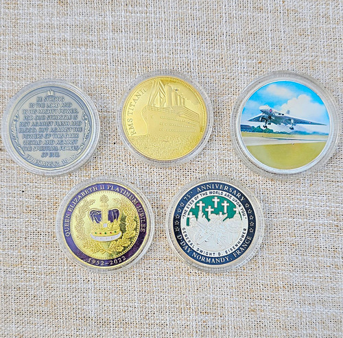 British commemorative coin - x,