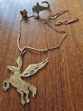 Vintage 90s Pilgrim Pegasus Jewellery Set *** Juulfinder ***