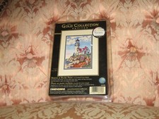 Dimensions Petite Gold Collection Cross Stitch Kit “Beacon At Rocky Point” NEW