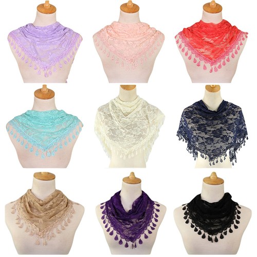 Women floral lace triangular - floral,
