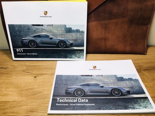 2022 porsche 911 owners manual - porsche,