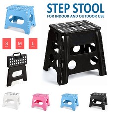 Folding Step Stool Heavy Duty Multipurpose Foldable Toilet Home Kitchen Ladder