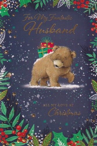 Husband christmas greeting - christmas,