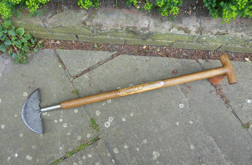 Vintage garden edging spade - garden,