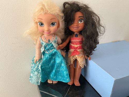 Disney singing elsa and moana - singing,