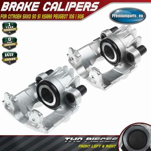 Brake calipers front - 2x, for