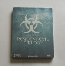 RESIDENT EVIL TRILOGY - GERMANY BLU-RAY STEELBOOK * NEW - APOCALYPSE EXTINCTION