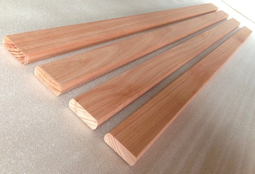 Hardwood garden bench slats - hardwood,
